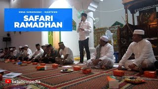 Puasanya Ulat dan Ular : SAFARI RAMADHAN 2019 - Buka Puasa Bersama di Desa Sukadamai Mantewe