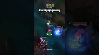 warwick jungle gamplay #warwick #wildrift #wrnotoxic #shorts