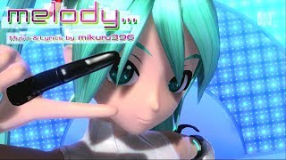 [30fps Full風] Melody... - Hatsune Miku 初音ミク Project DIVA ドリーミーシアター English lyrics romaji subtitles