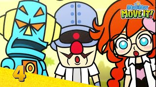 WarioWare: Move It! Crygor, Penny & Mike: A Curious Case of Cave Art