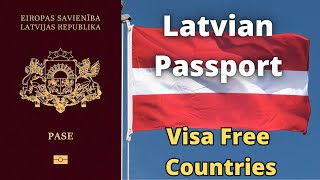 Latvian Passport Visa Free Countries (2023)