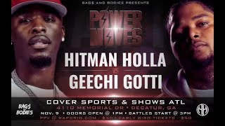 HITMAN HOLLA Vs GEECHI GOTTI!!This Will Be War!BAGS & BODIES POWER MOVES Prediction 💯🔥🔥🔥🔥🔥🔥🦂