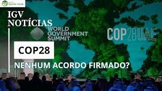 Desvendando os Acordos da COP-28