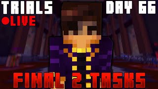 🔴 FINAL 2 TASKS... (Day 5) | Hypixel Skyblock TRIALS - Dungeons [Day 66] LIVE