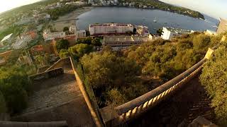 the stairs from the beach (Santa Ponsa) October 2021