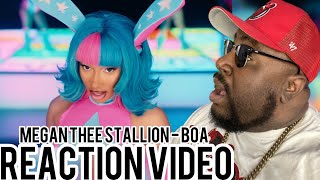 Megan Thee Stallion - BOA [Official Video] REACTION