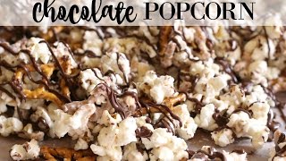 Chocolate Popcorn  - Butter With A Side of Bread