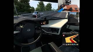 Euro Truck Simulator 2 | Logitech G920 gameplay |Excavator delivery | Volvo |Steering Wheel |