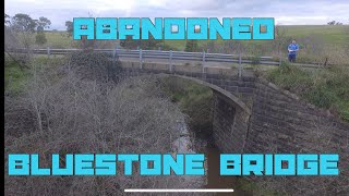 ABANDONED- 1850s bluestone bridge (PLUS BIG ANNOUNCEMENT)