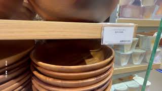 MUJI Collection - August 2024 / Acacia Wooden Bowl / Plate