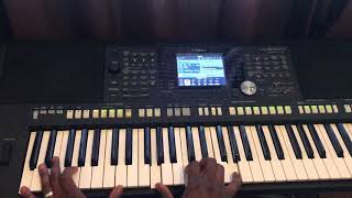 Piano tutorial on Worrow style of African (Nigerian) praise and worship - part 1