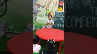 Confidence building activity #Show and tell activity #ytshorts #kindergarten