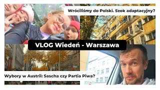 Czy jest nam dobrze po powrocie do Polski?🤹‍♀️🤹‍♂️Nowe propozycje z Austrii 🙈 Vlog Warszawa-Wiedeń