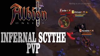 Infernal Scythe pvp | Albion Online | hg + roaming