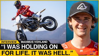 “I was holding on for life. It was hell.” | Max Vohland on His Return