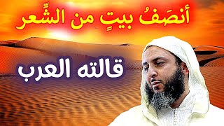 أنصف بيت من الشعر قالته العرب - الشيخ سعيد الكملي