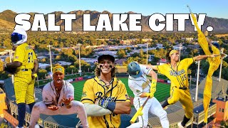 We played Banana Ball in Salt Lake City (Dirty Soda, Homeruns on Skis, Gameday Vlog)