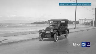 Kalākaua Ave was once named Waikīkī Road