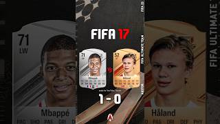 Mbappe VS Haaland FIFA EVOLUTION #eafc24 #fifa #football #shorts #austor