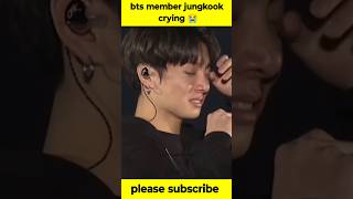 bts member jungkook crying 😭 please subscribe #bts #btsarmy #kpop