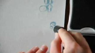 Creating Keepsakes shares dot-resist letter stickers from Close to My Heart.avi