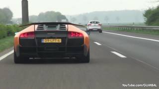 Chasing a Lamborghini Murciélago LP670 4 Super Veloce!