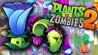 Plants vs Zombies 2 - MOONFLOWER & DUSK LOBBER