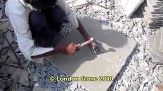 Cutting Indian Limestone