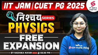 IIT JAM 2025 | CUET PG 2025 | Physical Chemistry  | Free Expansion | Must Watch | Radhika Ma'am