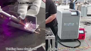 [LaserMen] 4 in 1 Handheld laser welding cutting cleaning machine