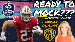 SFB14: Scott Fish Bowl 14 *LIVE* Mock Draft w/Lindsay Rhodes Bleav Fantasy | GRFN Ep. 258