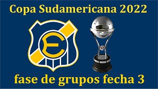 Copa sudamericana 2022 Everton Fase de grupos fecha 3