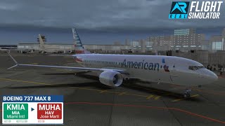 Real Flight Simulator - American Airlines 737 Max8 | Miami (MIA) - Havana (HAV)