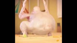 Stan twitter: chicken twerking to "get into it (yuh)" by doja cat