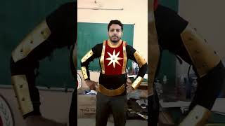 The bengoli boy has been featured as Shaktimaan🔥🔥 the powerful superhero #specialcharacter