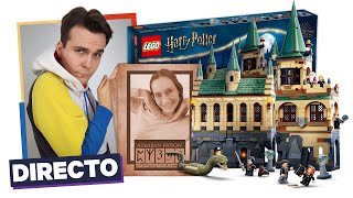 Construyendo LEGO Hogwarts: Cámara Secreta de Harry Potter | En Directo con Valeria (76389)