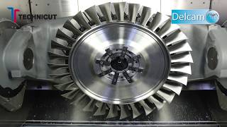 Kingsbury | Technicut & Delcam | Titanium Blisk Machining | 51% Shorter Cycle Times