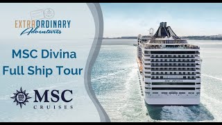 MSC Divina Full Ship Tour