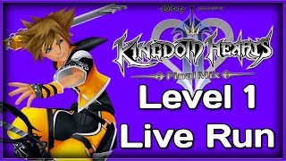 I Return to KH2 Level 1 for More Punishment