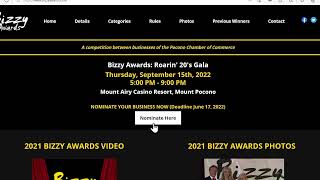 How To Enter The Bizzy Awards