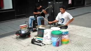 Musicos callejeros  rock puro    YouTube 720p]