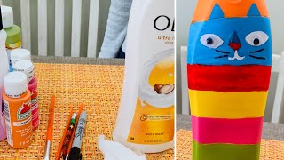 Reuse Old Shampoo Bottle | Diy Recycle Craft Idea