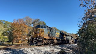 CSX ES44AH 775 Leads CSX Coal E732-02 on 11/5/24