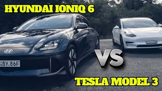 Hyundai Ioniq 6 vs Tesla Model 3 An EV Sedan Showd