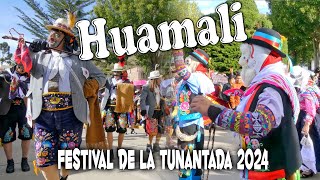 4K FESTIVAL DE LA TUNANTADA 2024 HUAMALI (Hermosos y coloridos trajes típicos)