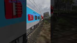 🔥 Epic WDS6 SHUTTING 11009 Deccan Express at CSMT Station #shorts