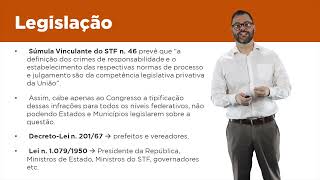 Aula 11 - agentes políticos e crimes de responsabilidade