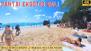 Pantai Eksotis Favorit Bule Di Bali ! Padang-Padang Beach Labuan Sait