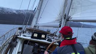 Nauticat 38 S/Y Nina, fjord sailing Sunday 29/11-2020