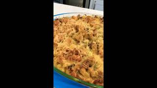 Christmas Leftovers Macaroni Cheese - easy & quick & no food waste